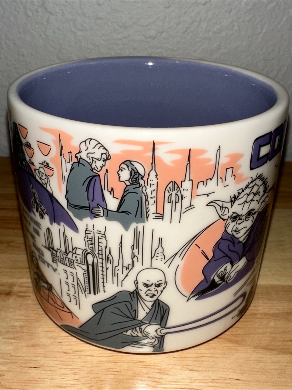 Starbucks Disney Parks Coruscant Been There Series Mug Like New - Picture 5 of 10